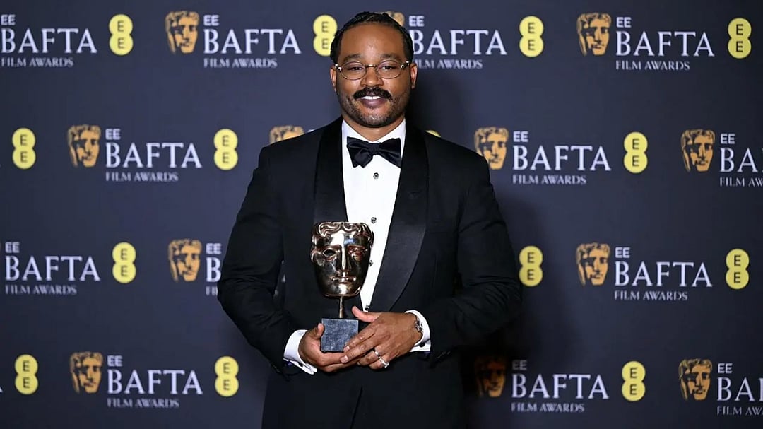 Ryan Coogler Poses With The Award For Best Director For Sinners