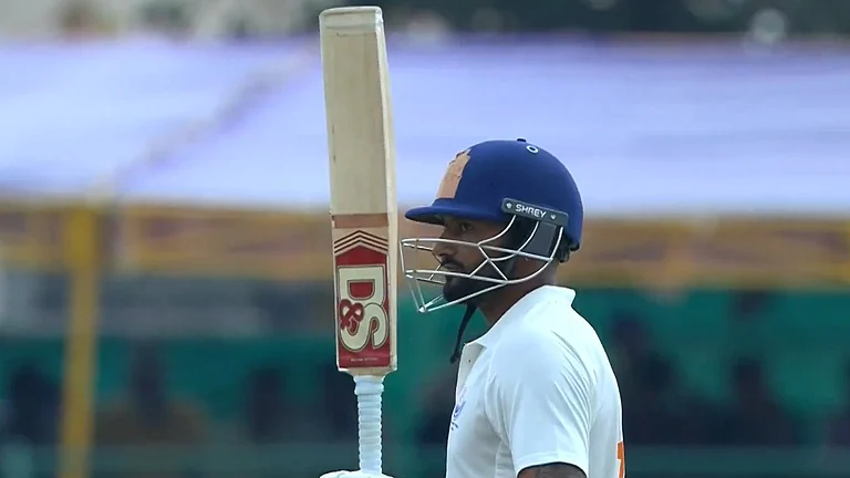 Ranji Trophy 2025-26 Final: J&K Dominate With 527/6 But Paras Dogra–KV Aneesh Head-Butt Grabs Headlines On Day 2 - X/ BCCIDomestic