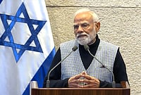 X.com : At the same time, the Prime Minister reiterated India’s support for efforts aimed at restoring peace in the region. Referring to the Gaza peace initiative, he said India believes it holds the promise of a “just and durable peace.”

