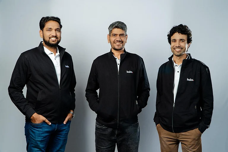 KUKU Founders L-R : Vikas Goyal, Lal Chand Bisu, Vinod Kumar Meena - null