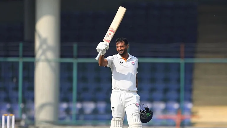 Paras Dogra recently completed 10000 runs in Ranji Trophy. - null