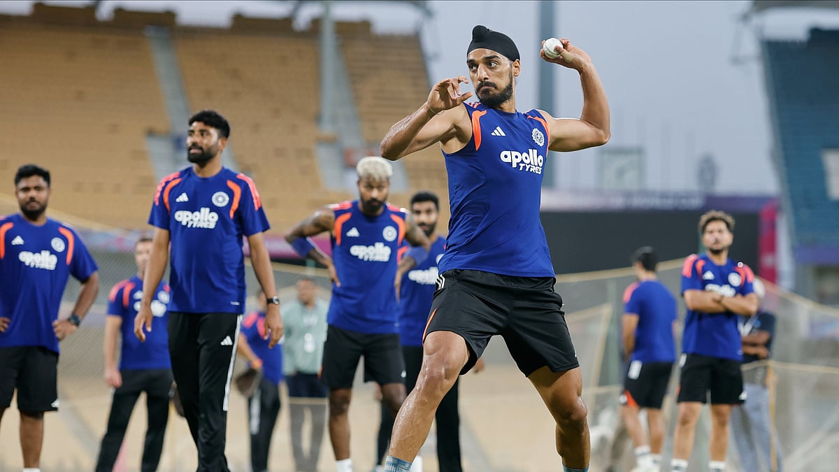 India players in training ahead of ICC T20 World Cup 2026 Super 8 clash against Zimbabwe.  - BCCI/X