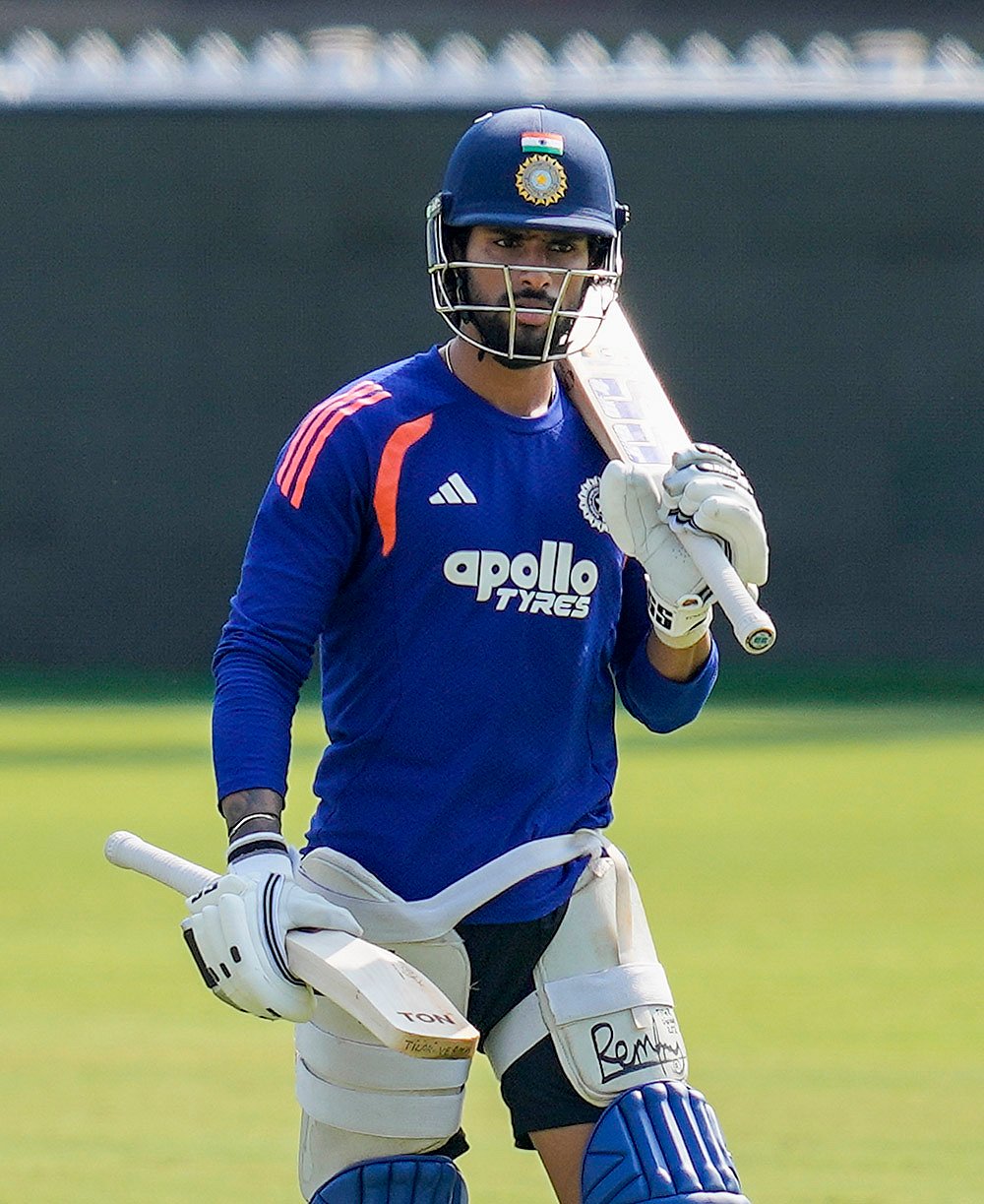 ICC Mens T20 WC 2026: IND vs ZIM-India training-Indias Tilak Varma 