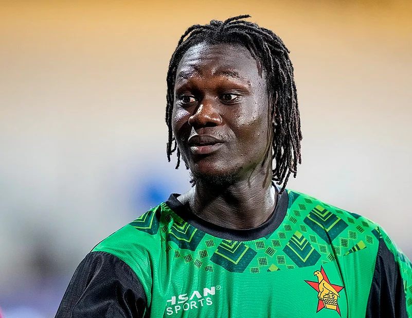 ICC Mens T20 WC 2026: IND vs ZIM-ZIM training-Zimbabwes Tadiwanashe Marumani