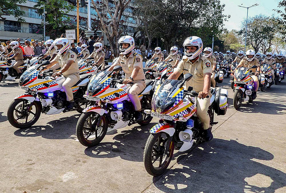 Brihanmumbai Police Forces advanced vehicles