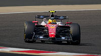 | Photo: AP/Altaf Qadri : Ferrari driver Lewis Hamilton of Britain steers his car on the third day of Formula One pre-season test at the Bahrain International Circuit in Sakhir, Bahrain, Friday, Feb. 13, 2026. 