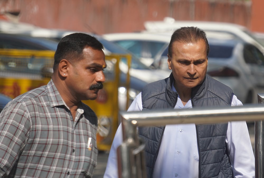 Anil Ambani appears before ED