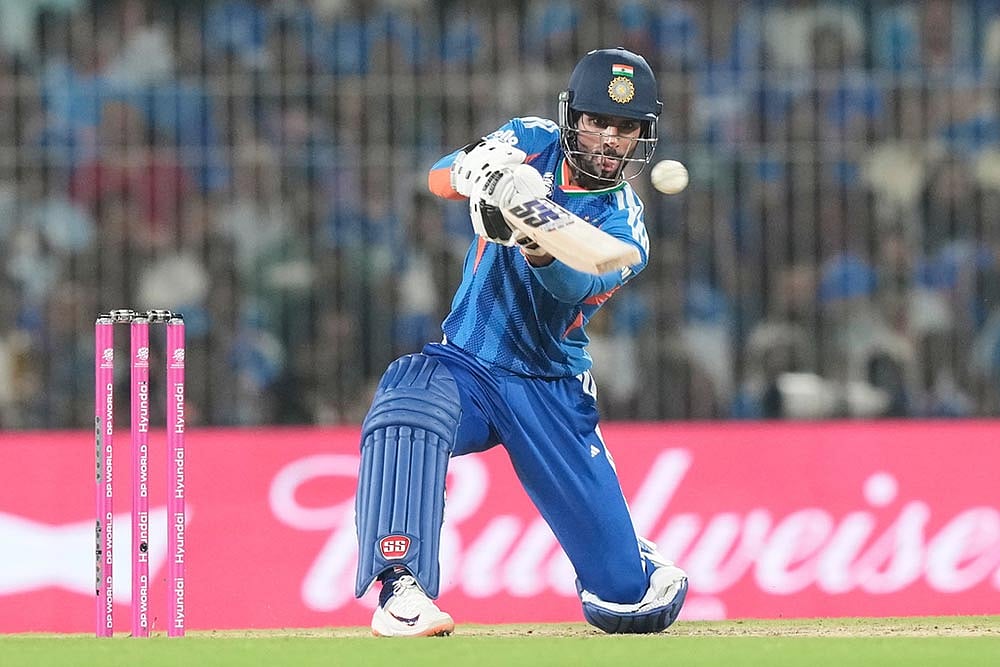 ICC T20 WC 2026: IND vs ZIM Tilak Varma