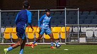 | Photo: AIFF : India's Sangita Basfore in training ahead of the AFC Women's Asian Cup 2026.