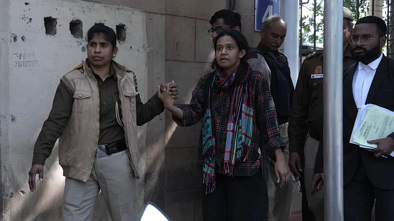 14 JNU Students Arrested After Protest March - Tribhuvan Tiwari