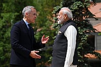 Mark Carney Begins India Visit To Reset Bilateral Ties Source: IMAGO / AAP : Prime Minister of Canada Mark Carney greets Prime Minister of India Narendra Modi during the welcome for Outreach partners at the G7 Leaders Summit in Kananaskis, Alberta, Canada, Tuesday, June 17, 2025.