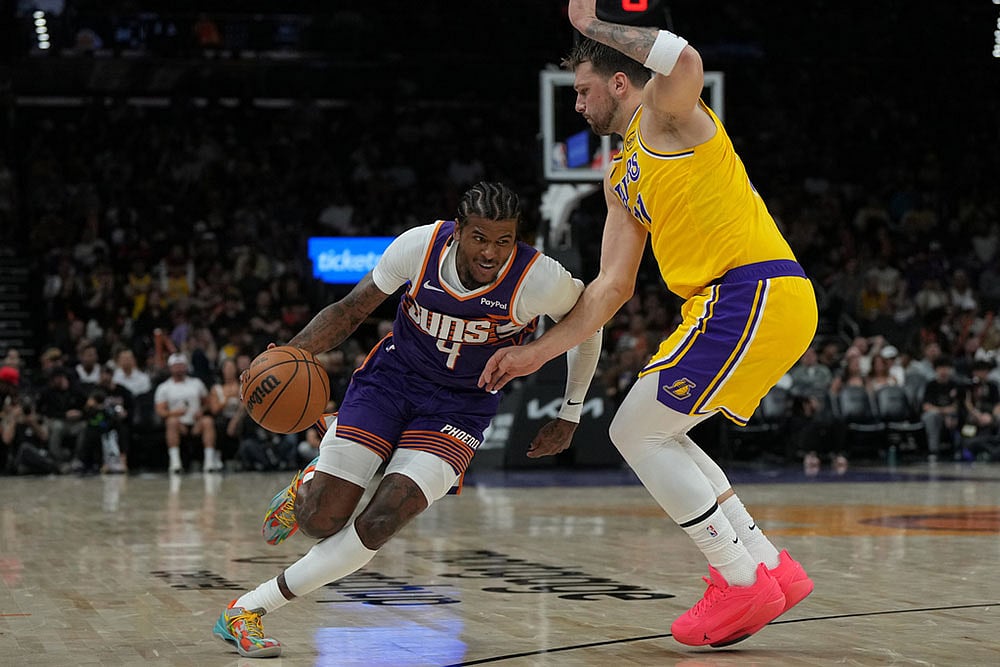 NBA Basketball Game: Phoenix Suns Vs Los Angeles Lakers