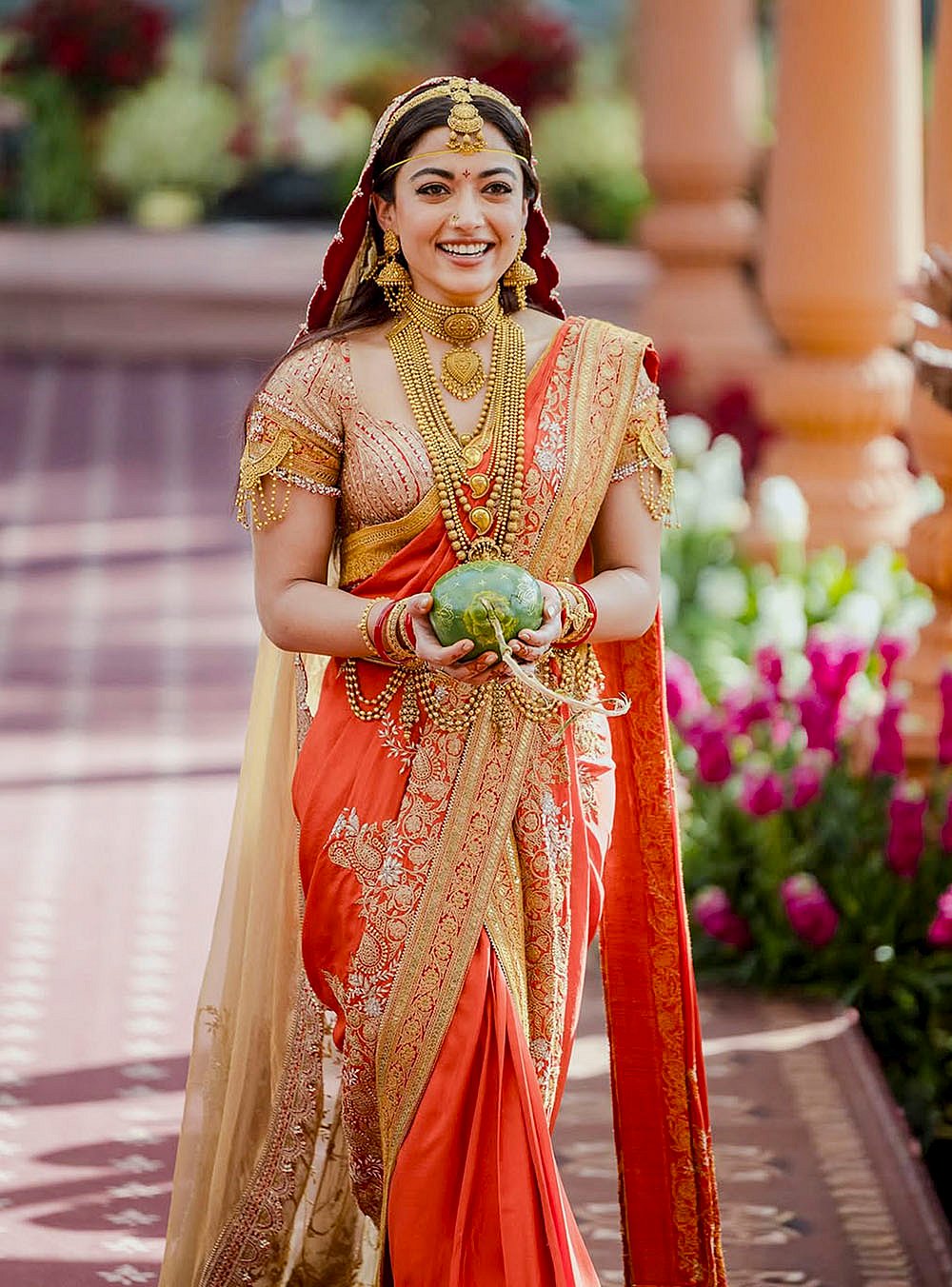 Anamika Khanna outfits for Virosh wedding