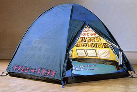 "Everyone I Have Ever Slept With 1963 - 1995" by Tracey Emin