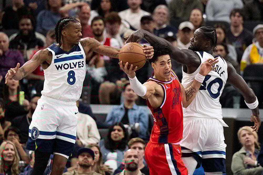 NBA Basketball Game: Los Angeles Clippers vs Minnesota Timberwolves