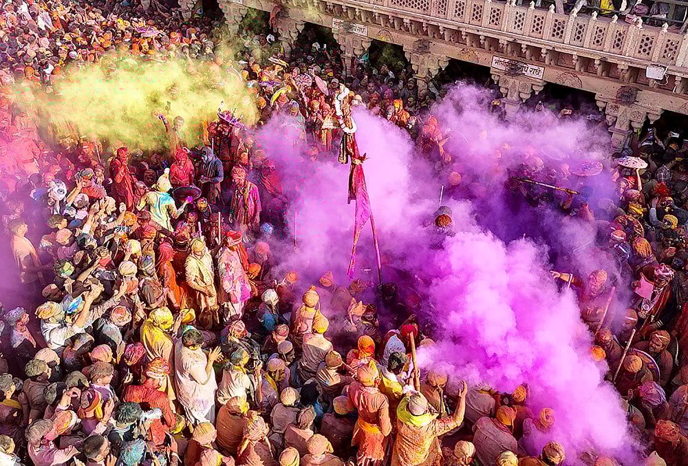 Holi festivities