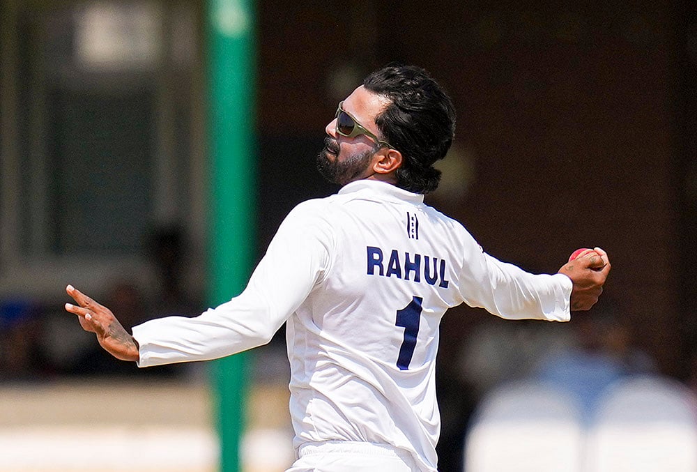 Ranij Trophy Final: Karnataka vs J-K photo-KL Rahul