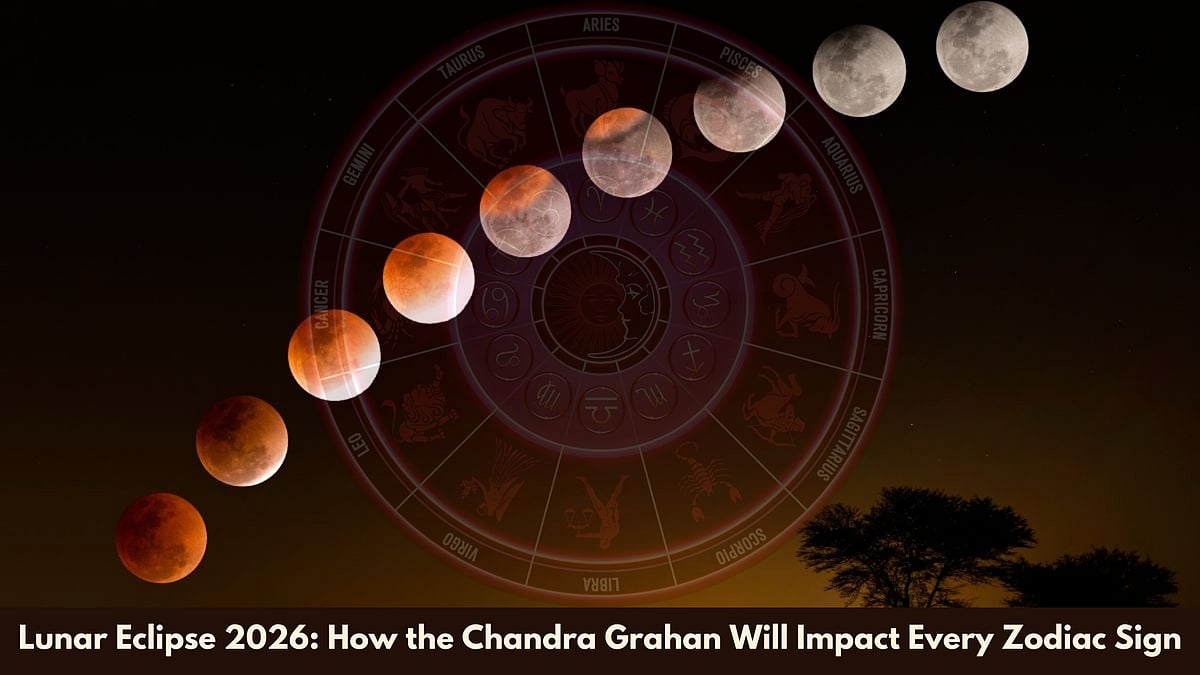 Lunar Eclipse 2026: How The Chandra Grahan Will Impact Every Zodiac Sign - null