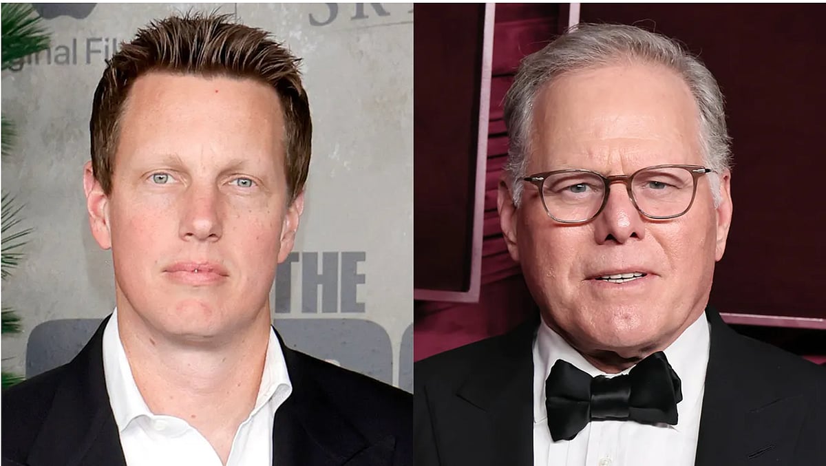Paramount's David Ellison And Warner Bros. Discovery's David Zaslav. - X