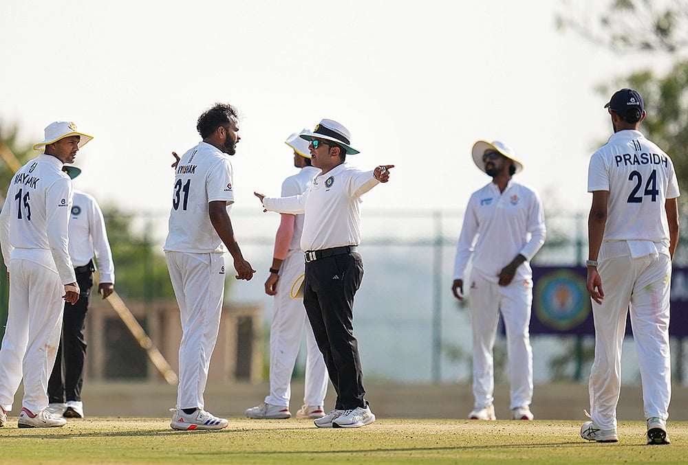 Ranij Trophy Final: Karnataka vs J-K photo-Vijaykumar Vyshak
