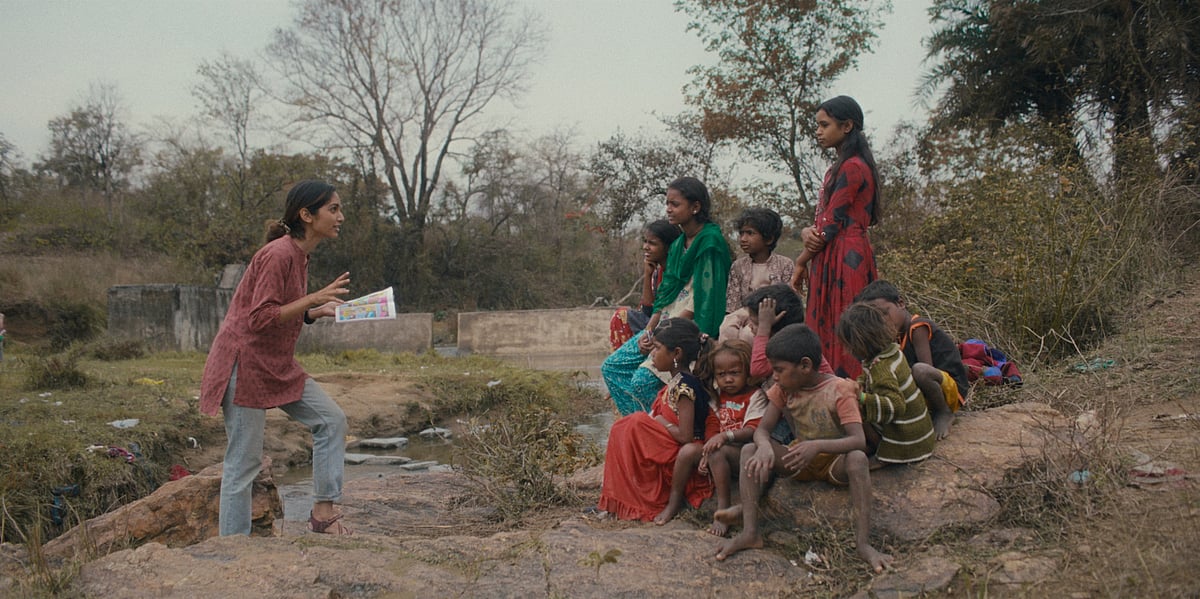 A still from Nukkad Naatak (2026)