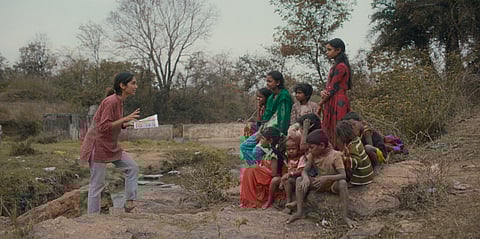 A still from 'Nukkad Naatak' (2026)