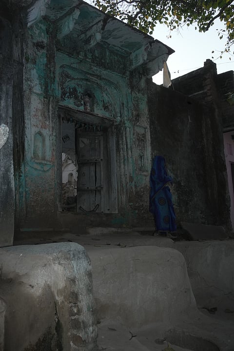 A Woman from the village of Sheikhpur Guda