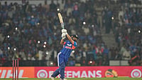 IND Vs WI: Will Rinku Singh Play Tonight? From Tendulkar To Kohli, Cricketers Who Played Through Their Grief | Photo: AP/Mahesh Kumar A. : India's Rinku Singh bats during the first T20 cricket match between India and New Zealand in Nagpur.
