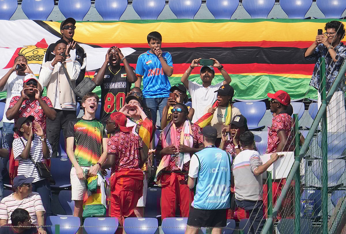 T20 월드컵 2026 슈퍼8 짐바브웨 vs 남아공 경기 사진