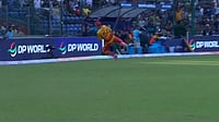 Zimbabwe Vs South Africa, T20 World Cup 2026: Ryan Rickelton Falls For 31 After Ryan Burl’s Stunning Catch - Video JioHotstar : Zimbabwe Vs South Africa, T20 World Cup 2026: Ryan Rickelton Falls For 31 After Ryan Burl’s Stunning Catch - Video