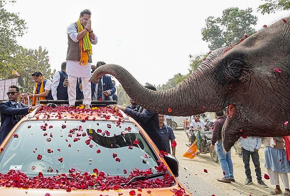 Jan Ashirwad Yatra in Assam