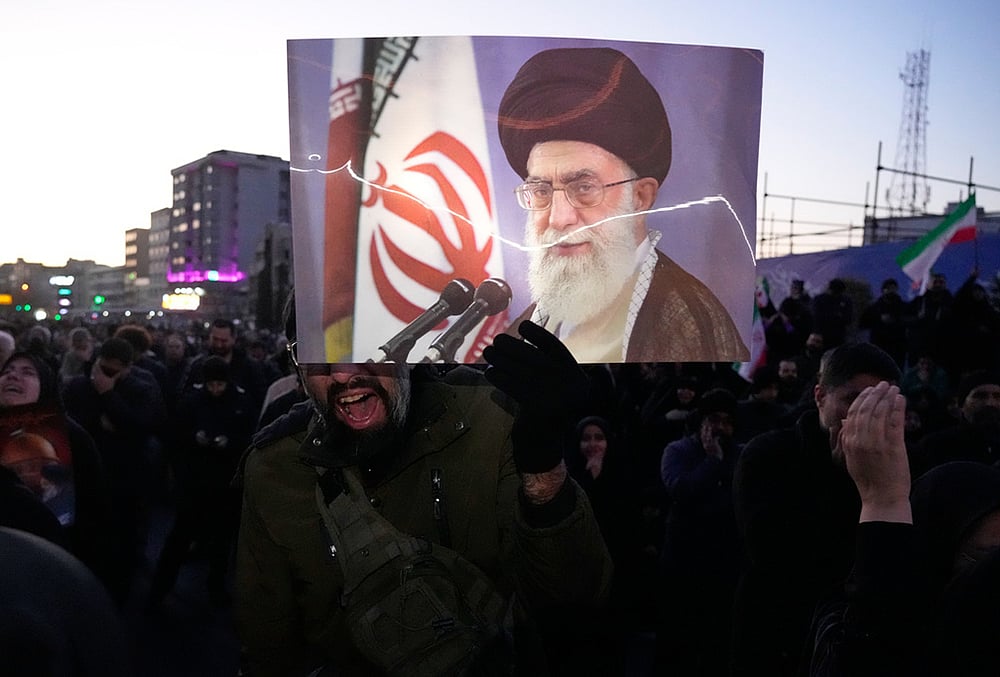 Global Iran strike protests photos