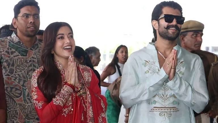 Rashmika Mandanna-Vijay Deverakonda to do annadanam in temples - Instagram