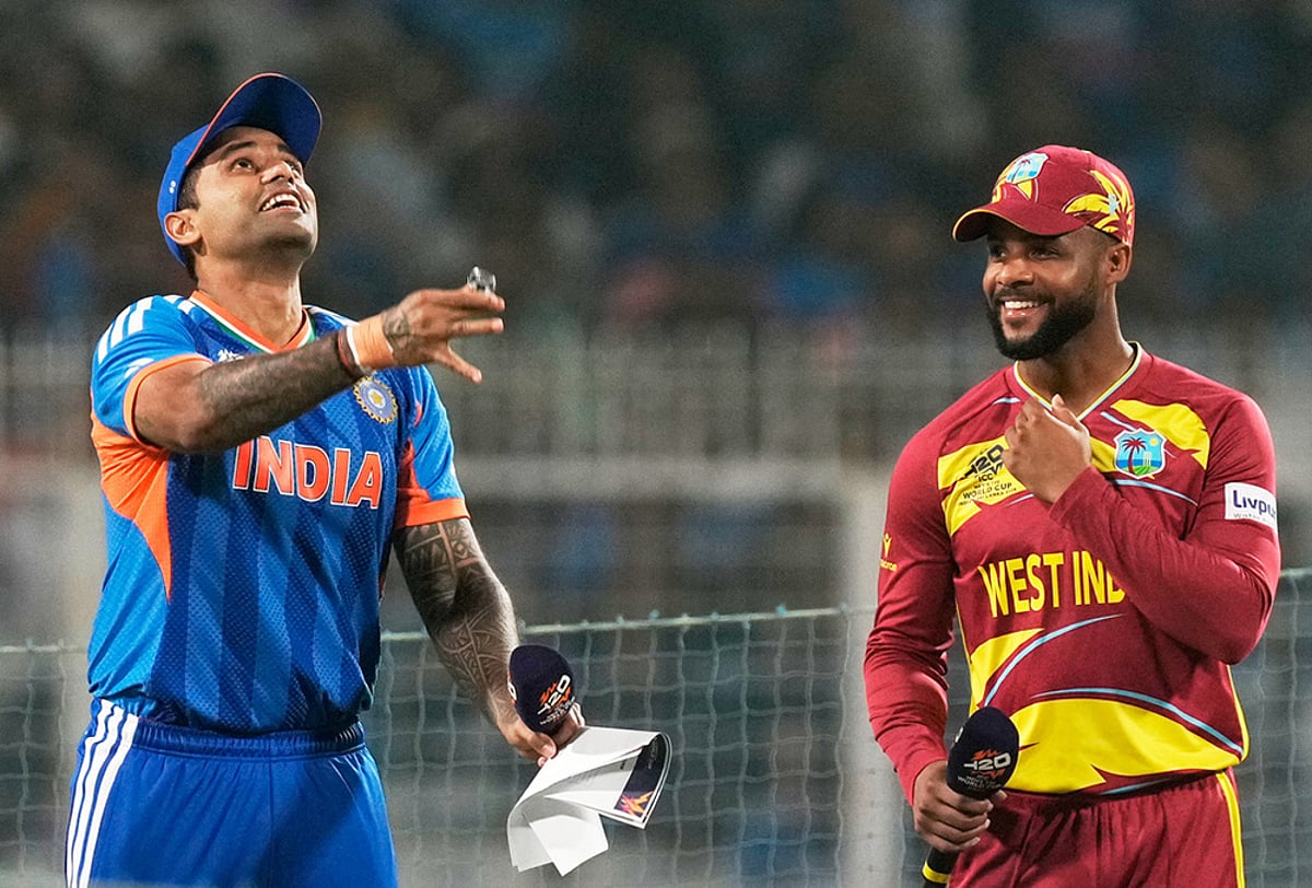 India Vs West Indies T20 World Cup Cricket super 8 match-Suryakumar Yadav