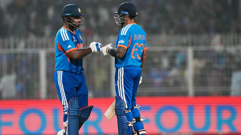 India vs West Indies ICC T20 World Cup 2026 Sanju Samson knock Suryakumar Yadav reaction