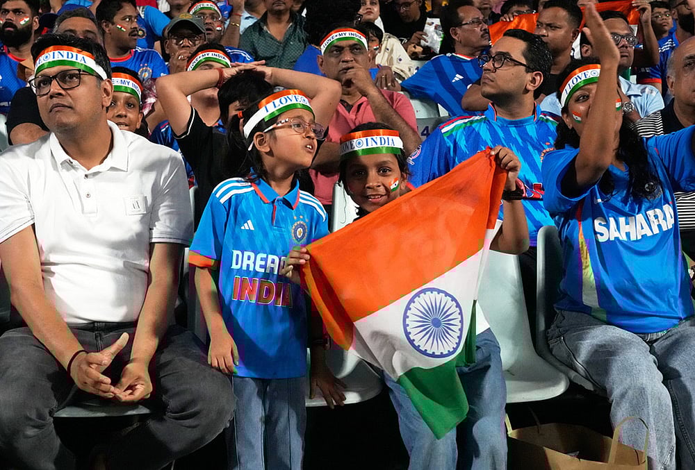 India Vs West Indies T20 World Cup Cricket super 8 match-Indian fans 