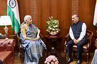 Himachal CM Sukhu Meets Sitharaman, Seeks Special Assistance For Himachal x.com/Nirmala Sitharaman : The development comes nearly two weeks after the Himachal Pradesh Assembly on February 18 passed a resolution to restore the Centre's Revenue Deficit Grant (RDG) to the state.