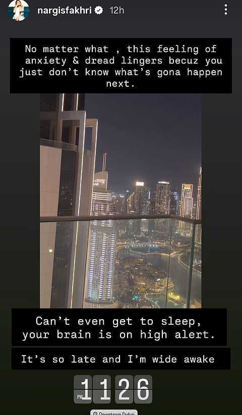 Nargis Fakhri's post