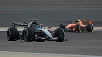 Formula One Engine Rules: What Compression Ratio Update Means For Mercedes AP : Mercedes driver George Russell of Britain steers his car during a Formula One pre-season test at the Bahrain International Circuit in Sakhir, Bahrain.