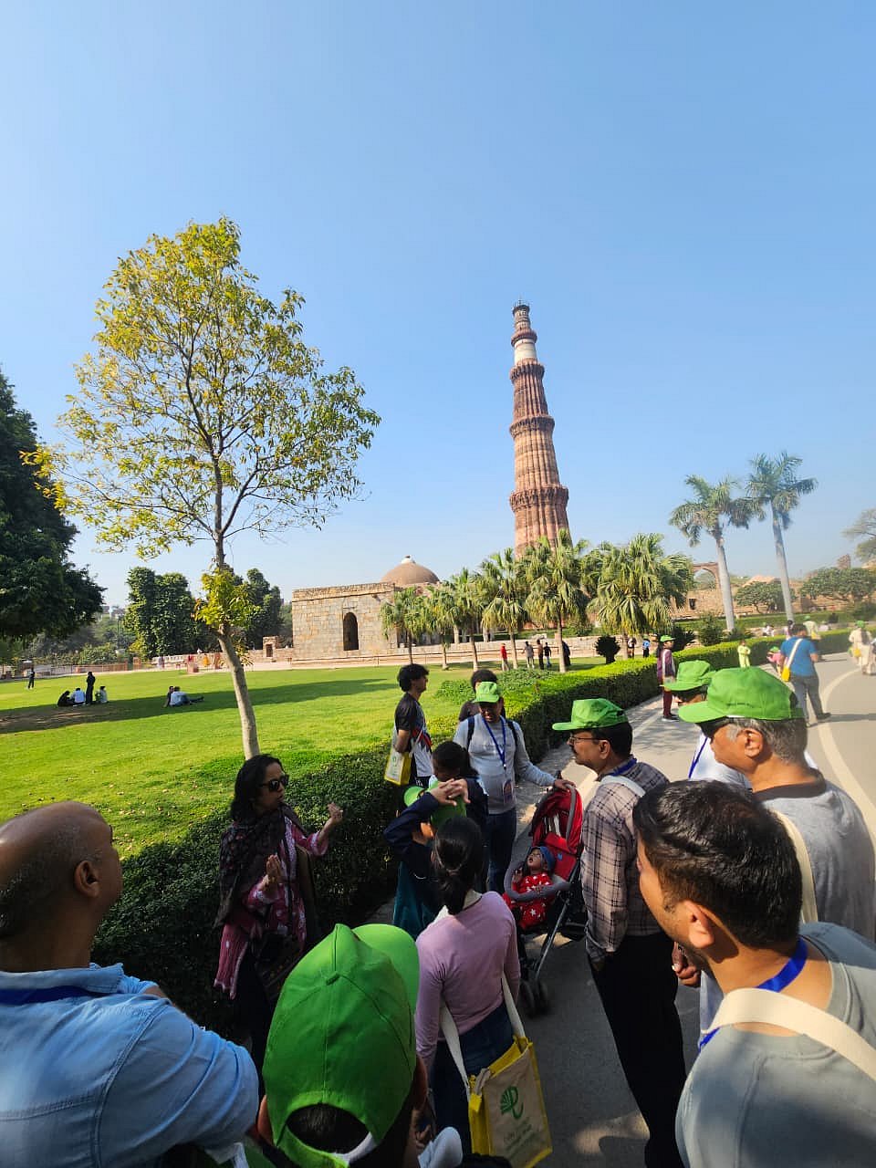 Delhi Tourism Heritage Walk at Qutub Minar