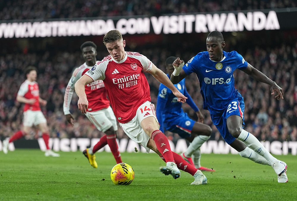 Arsenal Vs Chelsea Premier League soccer-Trevoh Chalobah