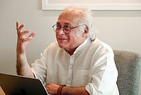 PM Modi Lacks Courage to Oppose Israel's Actions In West Bank: Jairam Ramesh | Photo: PTI : Congress leader Jairam Ramesh