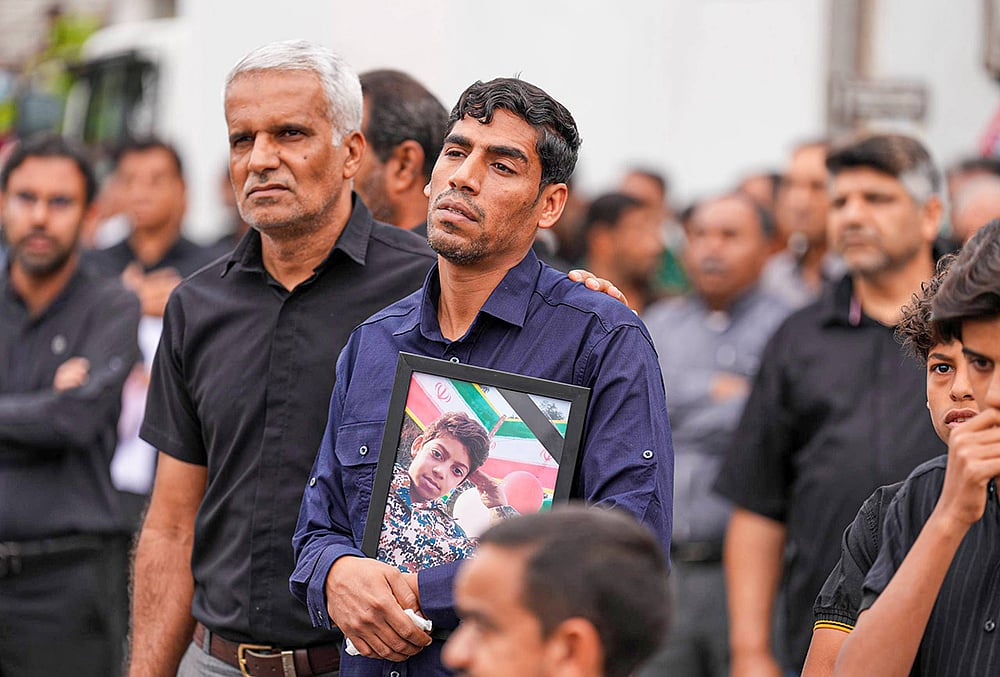 Mass Funeral for Children Killed in School Bombing in Iran