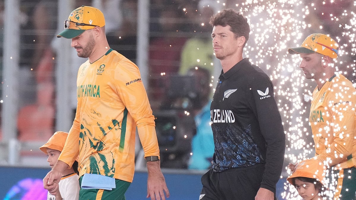 New Zealand will take on the dominant Kiwi in the first semi-final of the ICC T20 World Cup 2026 at the Eden Gardens on February 3, 2026. - AP Photo