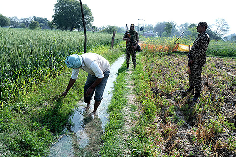 Victim family member gets guarded by CRPF