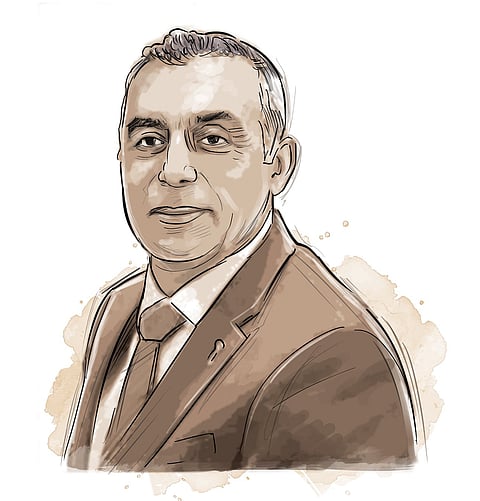 Abdullah Mohammad A. Abushawesh, Ambassador of the State of Palestine to India