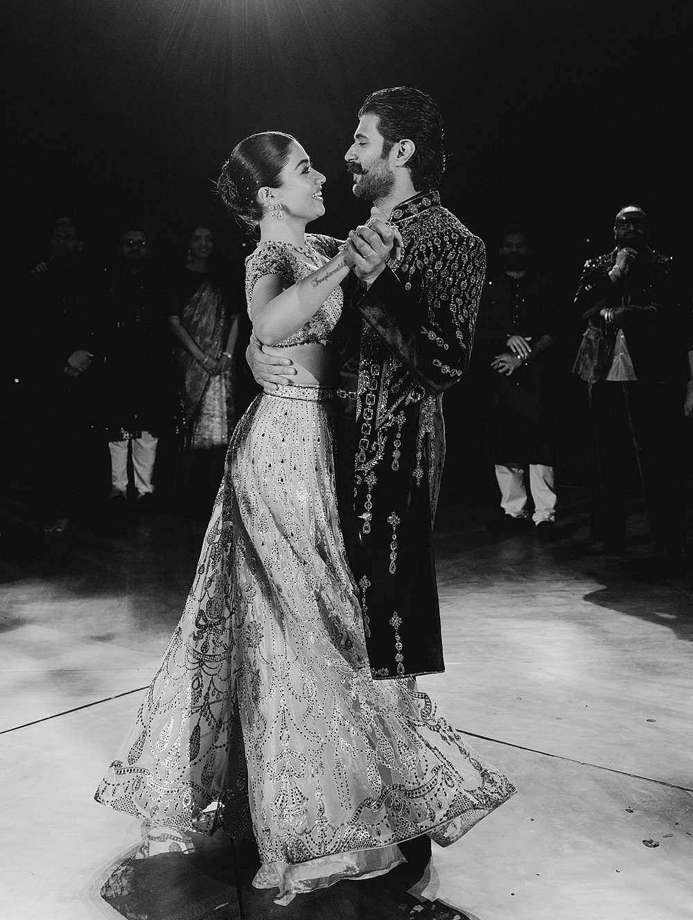 rashmika mandanna vijay deverakonda sangeet ceremony