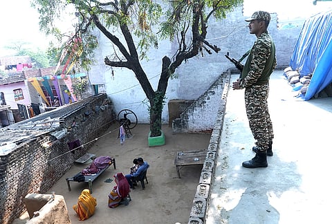House of victim at bool garhi village at hathras