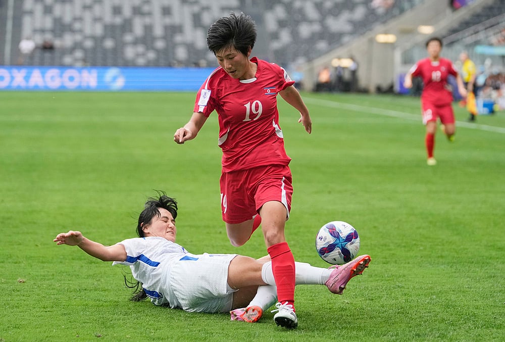 North Korea vs Uzbekistan AFC Women’s Asian Cup photos-Maftuna Shoyimova