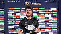 South Africa Vs New Zealand, T20 World Cup 2026: Who Won Player Of The Match Award In SA Vs NZ Semi-Final Match BLACKCAPS/X : Finn Allen receiving player of the match for South Africa vs New Zealand ICC T20 World Cup 2026 semi-final match